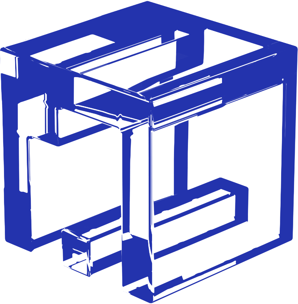 My logo in mobile format and blue