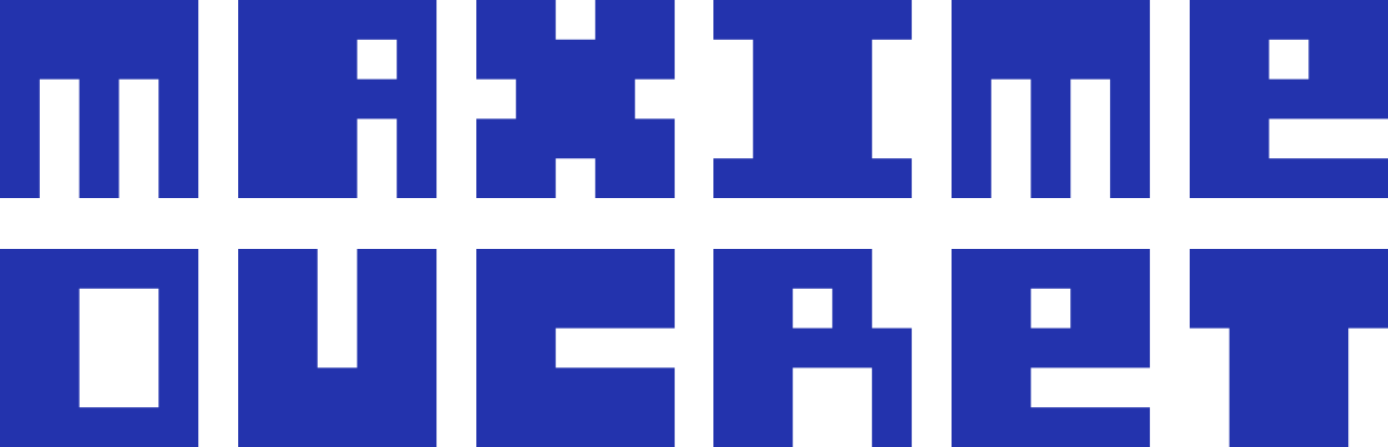 Maxime Ducret in blue