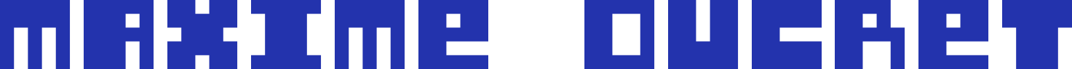 My name in mobile format and blue